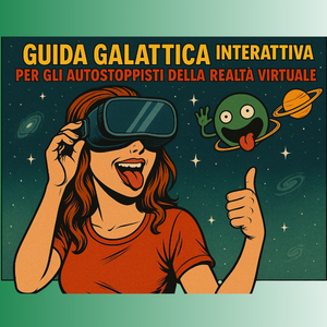 Guida galattica interattiva per gli autostoppisti della Realtà Virtuale: Modulo 1 – Introduzione alle tecnologie immersive