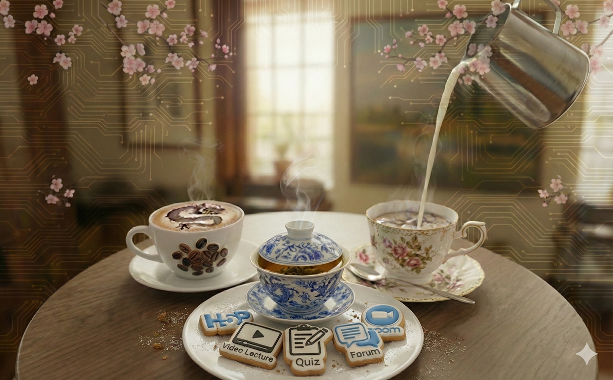 Sperimentare strumenti digitali to activate online learning: Chinese in English per Italiani” 
