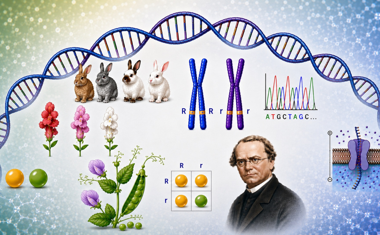 Dalla Genetica Mendeliana alla sequenza dei geni