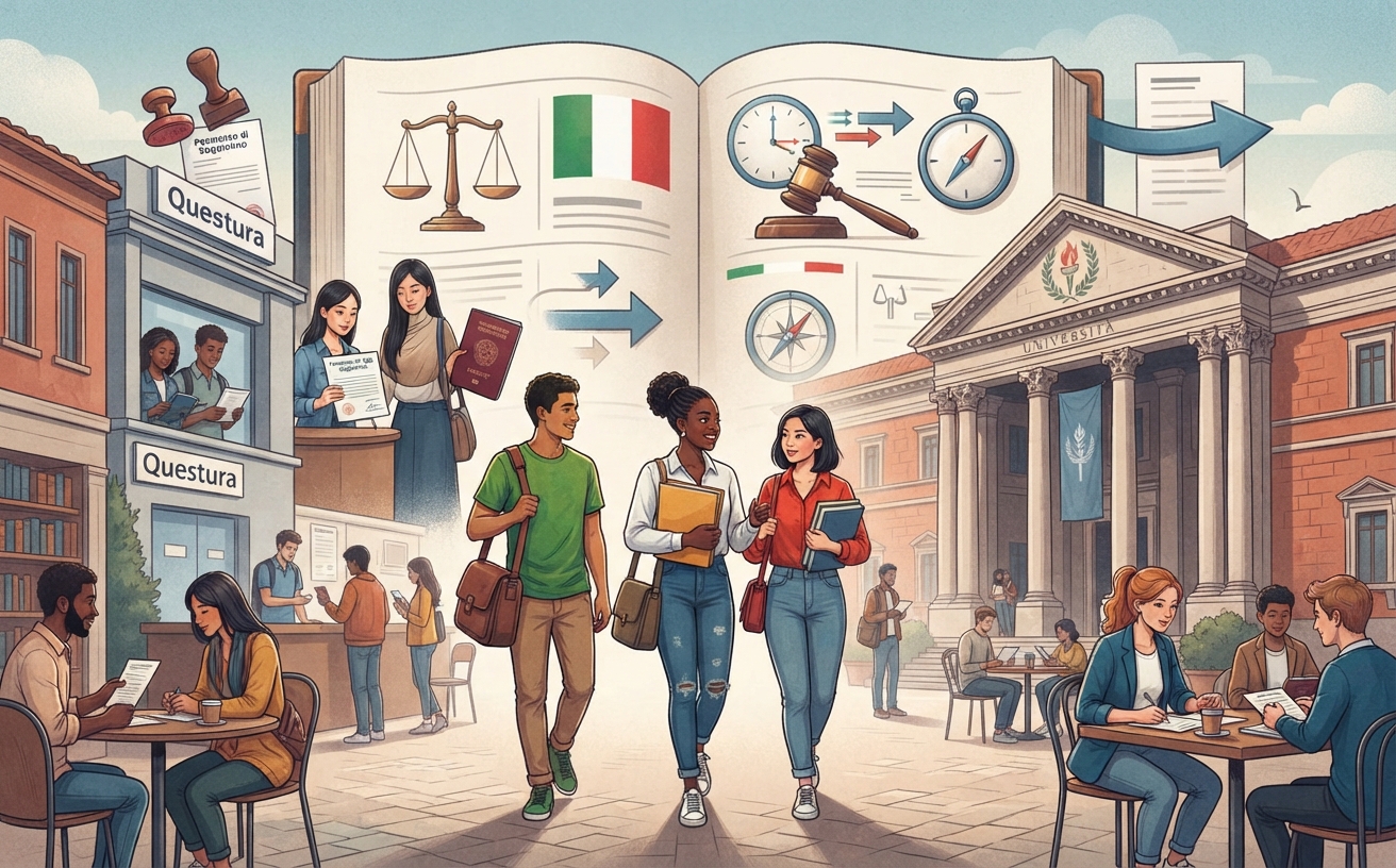 La condizione giuridica degli studenti universitari stranieri