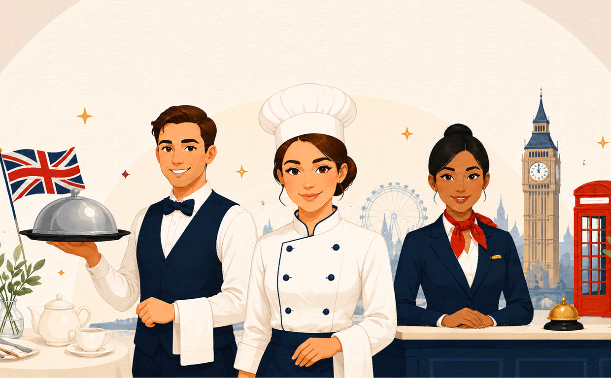 L'inglese per i professionisti dell'ospitalità e della ristorazione (Livello elementare)